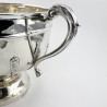 Impressive Large Antique Sterling Silver Rose Bowl or Trophy Cup
