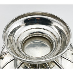 Impressive Large Antique Sterling Silver Rose Bowl or Trophy Cup