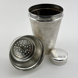 Large J. B. Chatterley & Sons Silver Plated Cocktail Shaker
