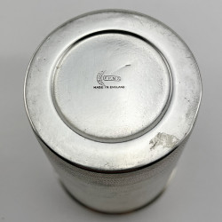 Large J. B. Chatterley & Sons Silver Plated Cocktail Shaker