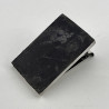 Stylish Rectangular Antique Sterling Silver Desk Paper Clip