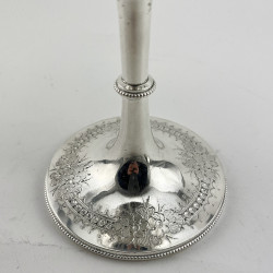 Impressive Large Victorian Lidded Silver Plated Trophy Cup with Pull Off Lid