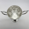 Impressive Large Victorian Lidded Silver Plated Trophy Cup with Pull Off Lid