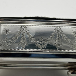 Rectangular Victorian Elkington & Co Butter or Sardine Dish