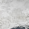 Engraved George III Round Sterling Silver Salver