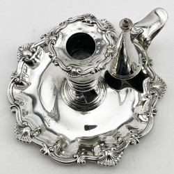 George III Sterling Silver Chamberstick