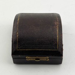 Decorative Boxed Set of Six Victorian Silver Plated Napkin Rings