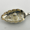 Boxed Set of Four Victorian Silver Plated Berry or Serving Spoons