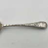 Boxed Set of Four Victorian Silver Plated Berry or Serving Spoons