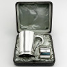 Boxed Sterling Silver Two Piece Christening Set Retailed by Tiffany & Co
