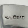 Boxed Victorian Sterling Silver Two Piece Christening Set