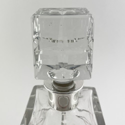 Good Quality Sterling Silver Necked Decanter