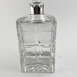 Good Quality Sterling Silver Necked Decanter