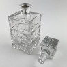 Good Quality Sterling Silver Necked Decanter