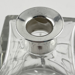 Good Quality Sterling Silver Necked Decanter