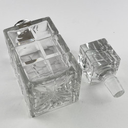Good Quality Sterling Silver Necked Decanter
