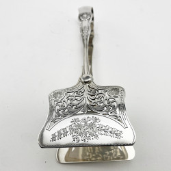 Pair of Mappin & Webb Silver Plated Server or Asparagus Tongs