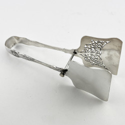Pair of Mappin & Webb Silver Plated Server or Asparagus Tongs