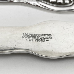 Pair of Mappin & Webb Silver Plated Server or Asparagus Tongs