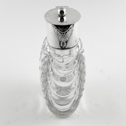 Late Victorian Silver Plated Oval Body Claret Jug