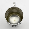 Pretty Victorian Sterling Silver Christening Mug