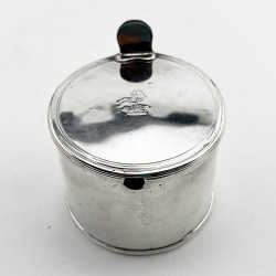 Plain George III Sterling Silver Mustard Pot