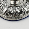 Victorian Sterling Silver Candlesticks with Detachable Floral Nozzles