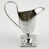 Decorative George III Sterling Silver Cream Jug