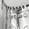 Decorative George III Sterling Silver Cream Jug