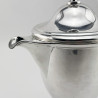 Victorian Silver Plated Argyle with Crested Plain Urn Shaped Body