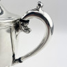 Victorian Silver Plated Argyle with Crested Plain Urn Shaped Body