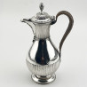 Elegant Victorian Sterling Silver Water Jug (1878)