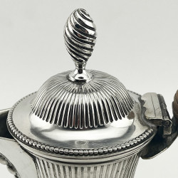 Elegant Victorian Sterling Silver Water Jug