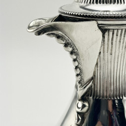 Elegant Victorian Sterling Silver Water Jug