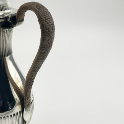 Elegant Victorian Sterling Silver Water Jug