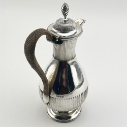 Elegant Victorian Sterling Silver Water Jug