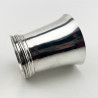 Good Gauge Sterling Silver Beaker by William Comyns & Sons