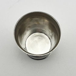 Good Gauge Sterling Silver Beaker by William Comyns & Sons
