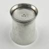 Good Gauge Sterling Silver Beaker by William Comyns & Sons