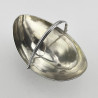 Elegant George III Robert Hennell Sterling Silver Sugar Basket