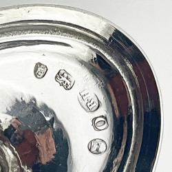 Elegant George III Robert Hennell Sterling Silver Sugar Basket