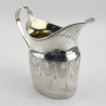 Beautiful George III Sterling Silver Cream Jug (1813)