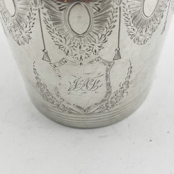 Beautiful George III Sterling Silver Cream Jug