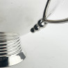 Large Art Deco Style Sterling Silver Bowl by James Dixon & Sons