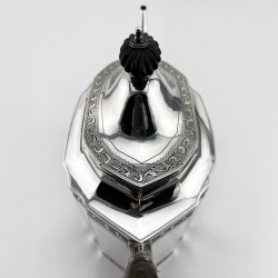 Georgian Robert Hennell Sterling Silver Teapot