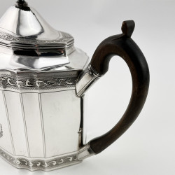 Georgian Henry Chawner Sterling Silver Teapot
