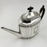 Georgian Henry Chawner Sterling Silver Teapot