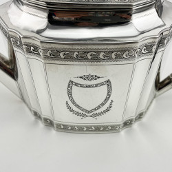 Georgian Henry Chawner Sterling Silver Teapot