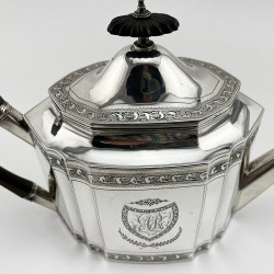 Georgian Robert Hennell Sterling Silver Teapot