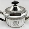 Georgian Robert Hennell Sterling Silver Teapot
